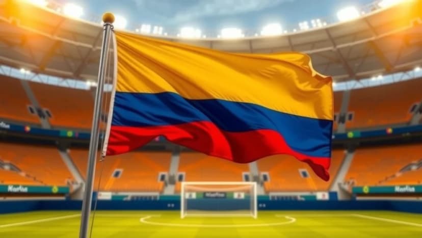 Colombias herrlandslag i fotboll vinner matcher