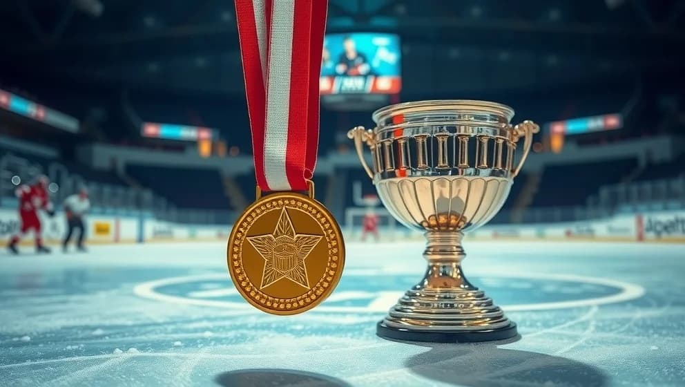 Kanadas herrlandslag i ishockey vinner VM