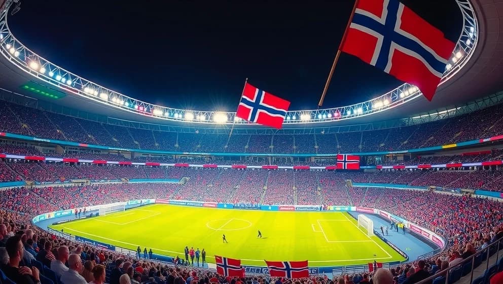 Norge damlandslag fotboll spelar för VM
