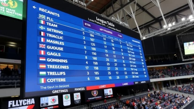 Poängställning i 2. Bundesliga idag