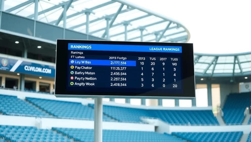 Argentinas herrlandslag poängställning i fotboll