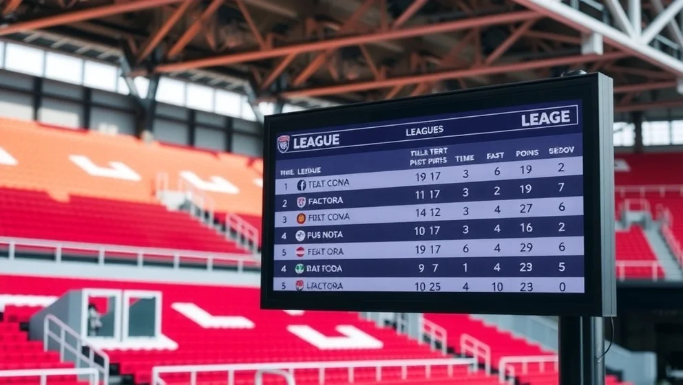 Poängställning i Athletic Bilbao säsongen