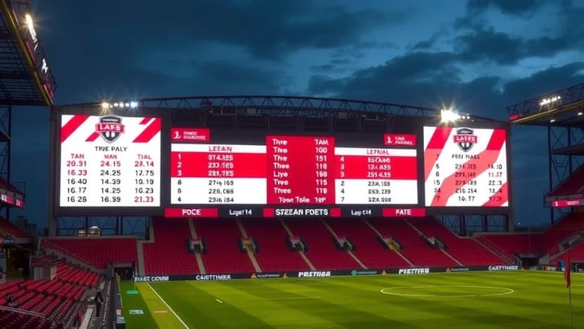 Benfica poängställning denna säsong