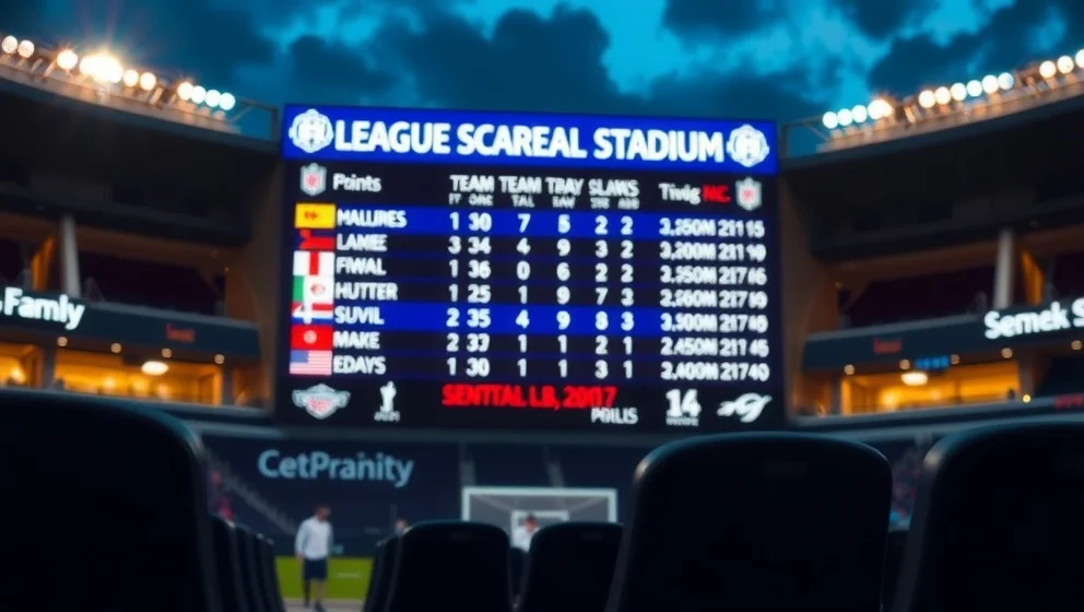 BK Häckens poängställning i tabellen