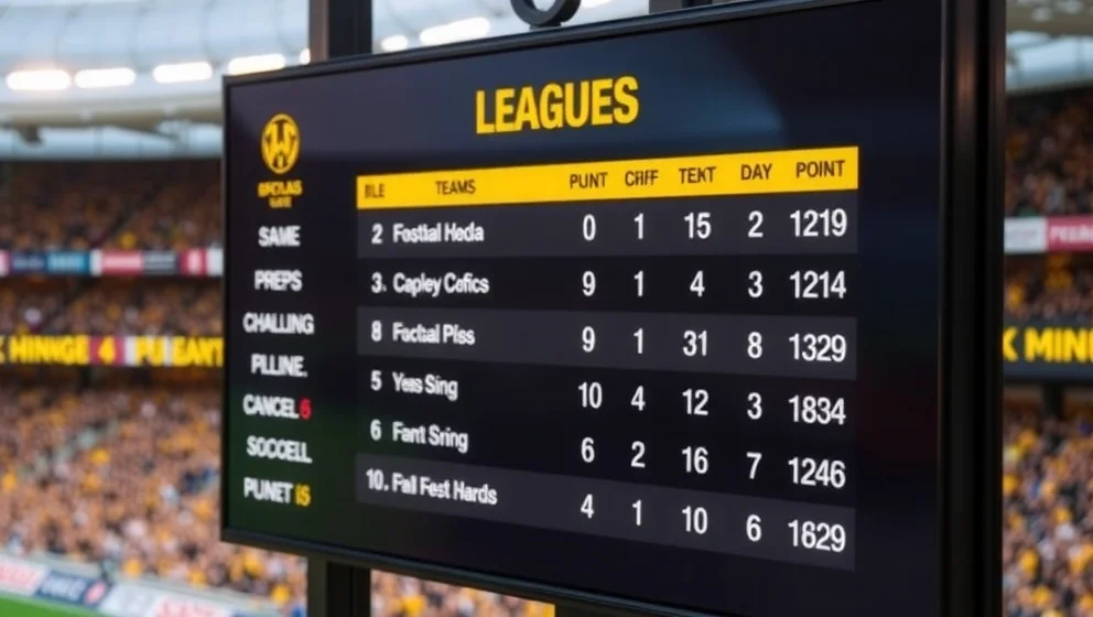 Poängställning i Borussia Dortmund idag