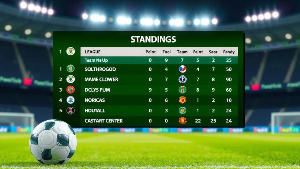 Poängställning i Bundesliga förklarad enkelt