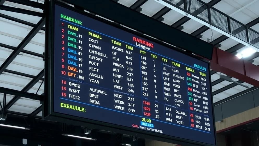 Poängställning i Degerfors IF