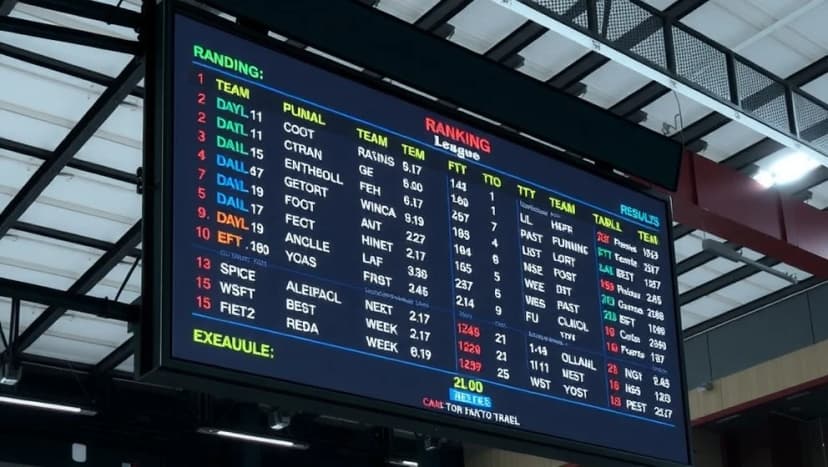 Poängställning i Degerfors IF