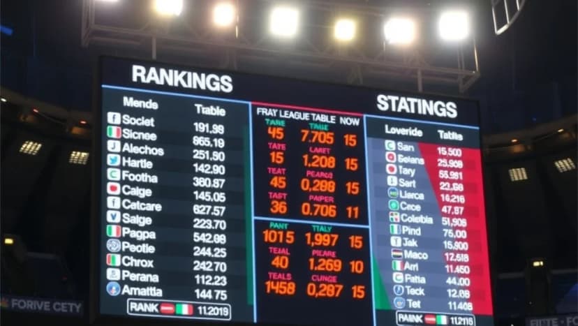 Så står det i poängställningen för Italiens damlandslag