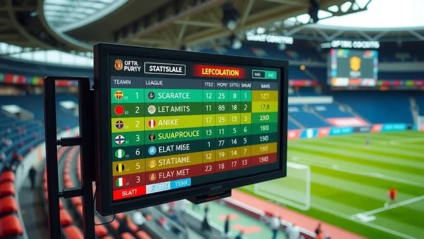 Poängställning i Kalmar FF idag