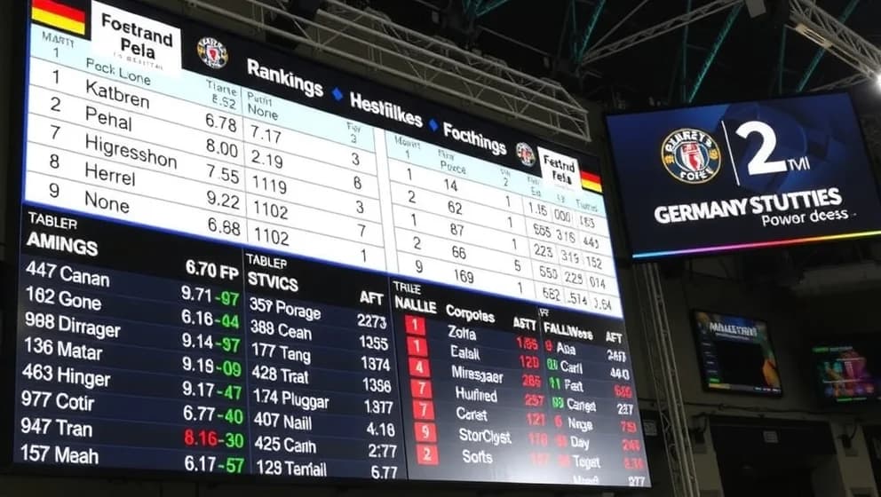 Poängställning i Tysklands herrlandslag i fotboll