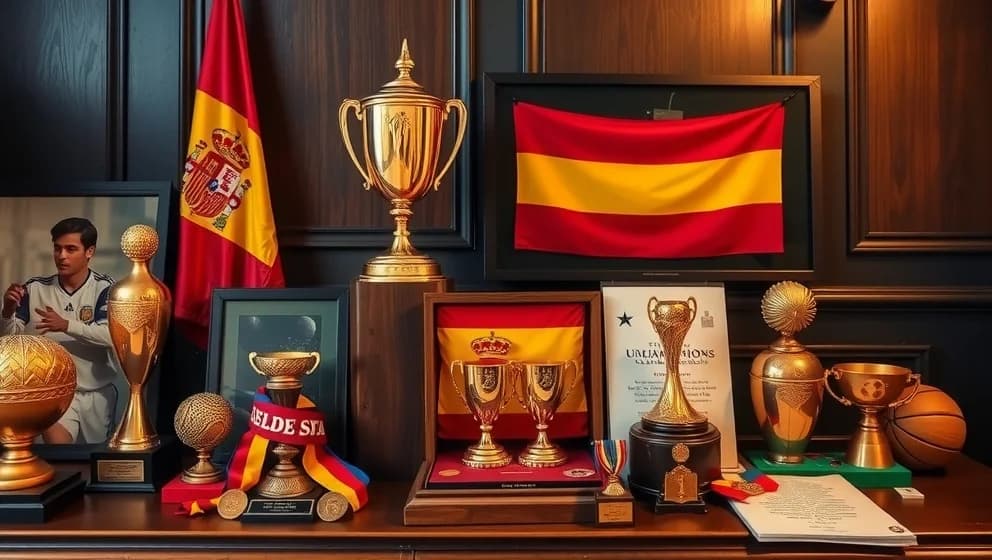 Spaniens herrlandslag i fotboll genom åren